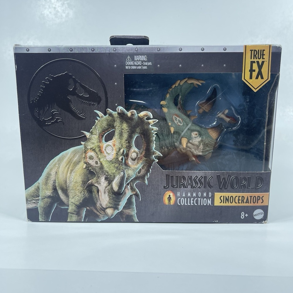 Mattel Jurassic World Hammond Collection Sinoceratops Dinosaur Figure NEW